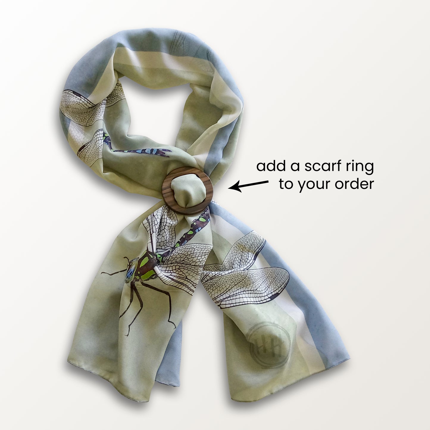 Dragonfly ECO SCARF, 21.5"x55"