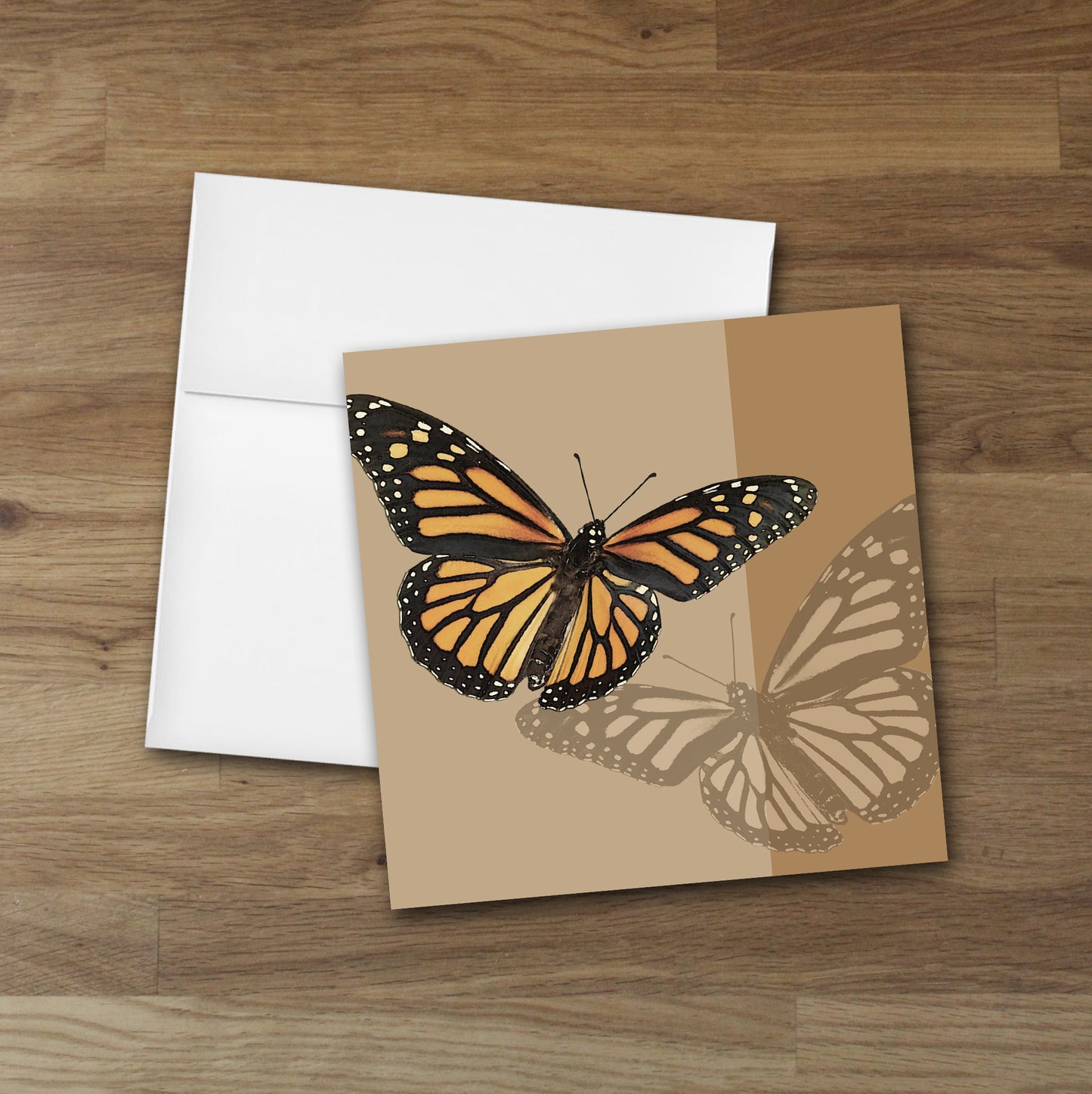 Set of 10 Monarch Butterfly Designer Greeting Cards