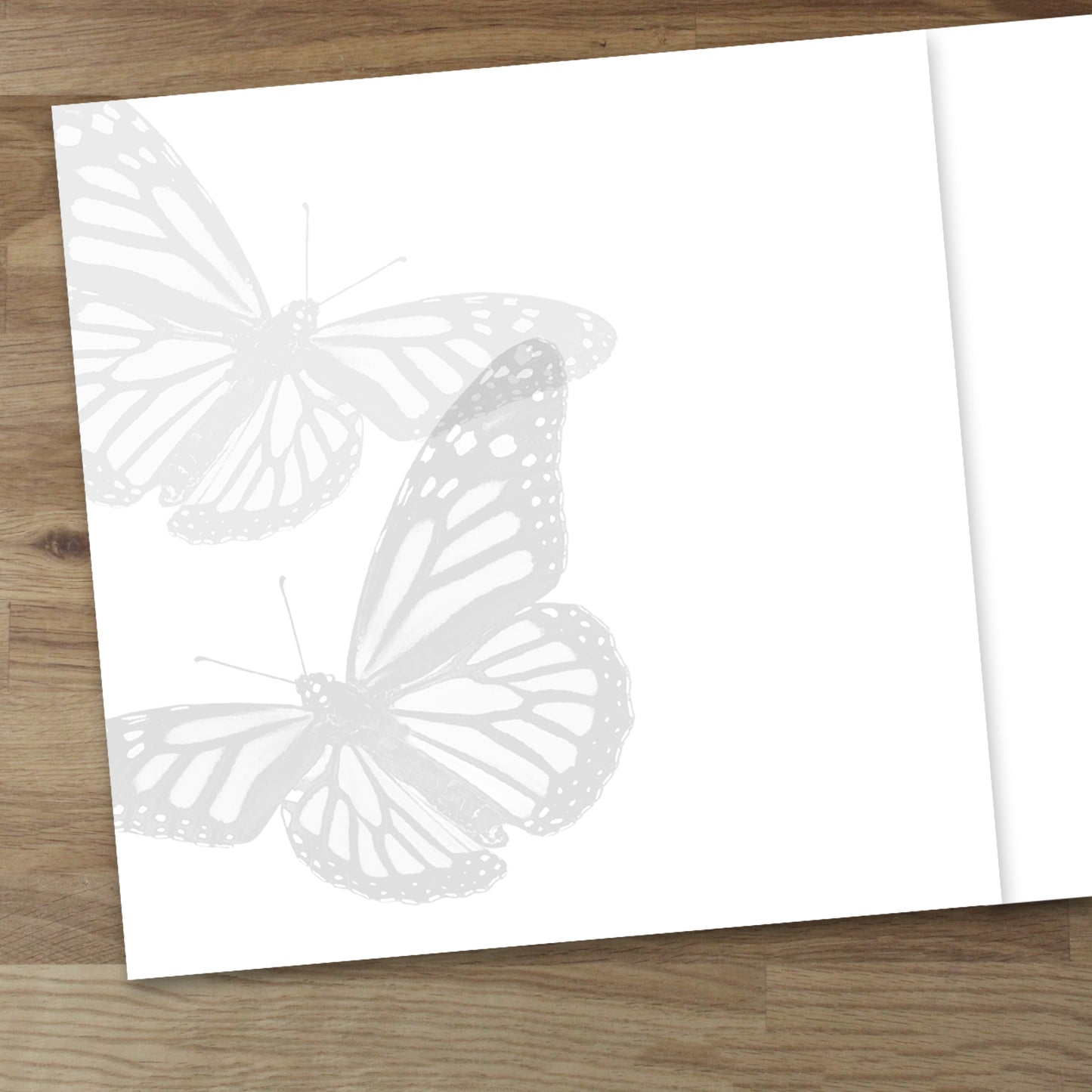 Set of 10 Monarch Butterfly Designer Greeting Cards