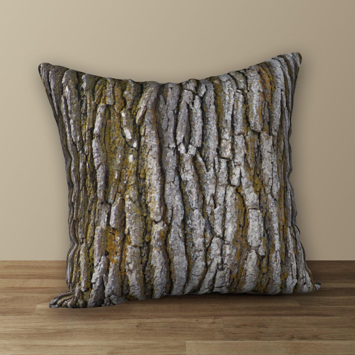 Tree Trunk Designer Pillow, 18"x18"