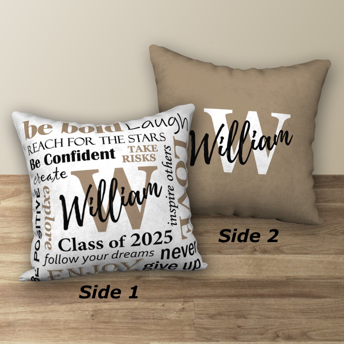 Personalized GRADUATION Class of 2025 Pillow, 18"x18"