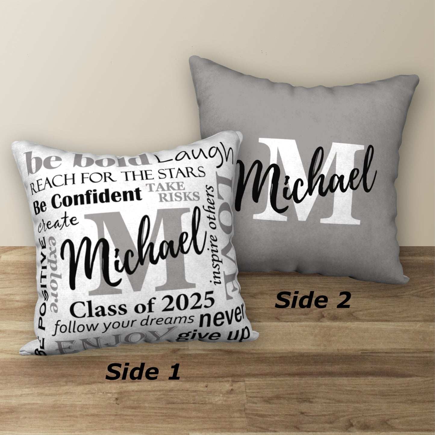 Personalized GRADUATION Class of 2025 Pillow, 18"x18"