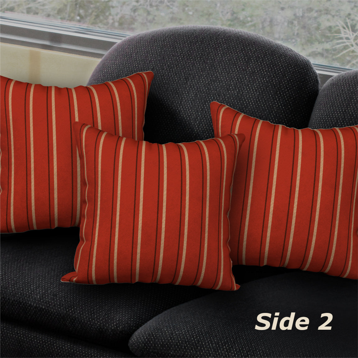 Set of 3 Chicken Designer Pillows, 18"x18"