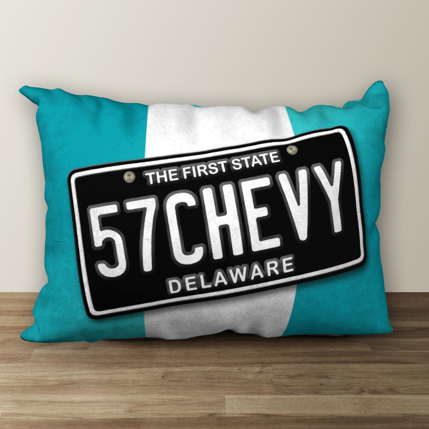 Personalized License Plate Designer Pillow, 20"x14"