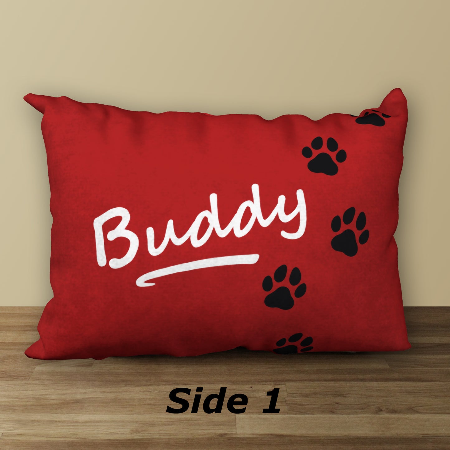 Personalized Pet Name Pillow, 20"x14"