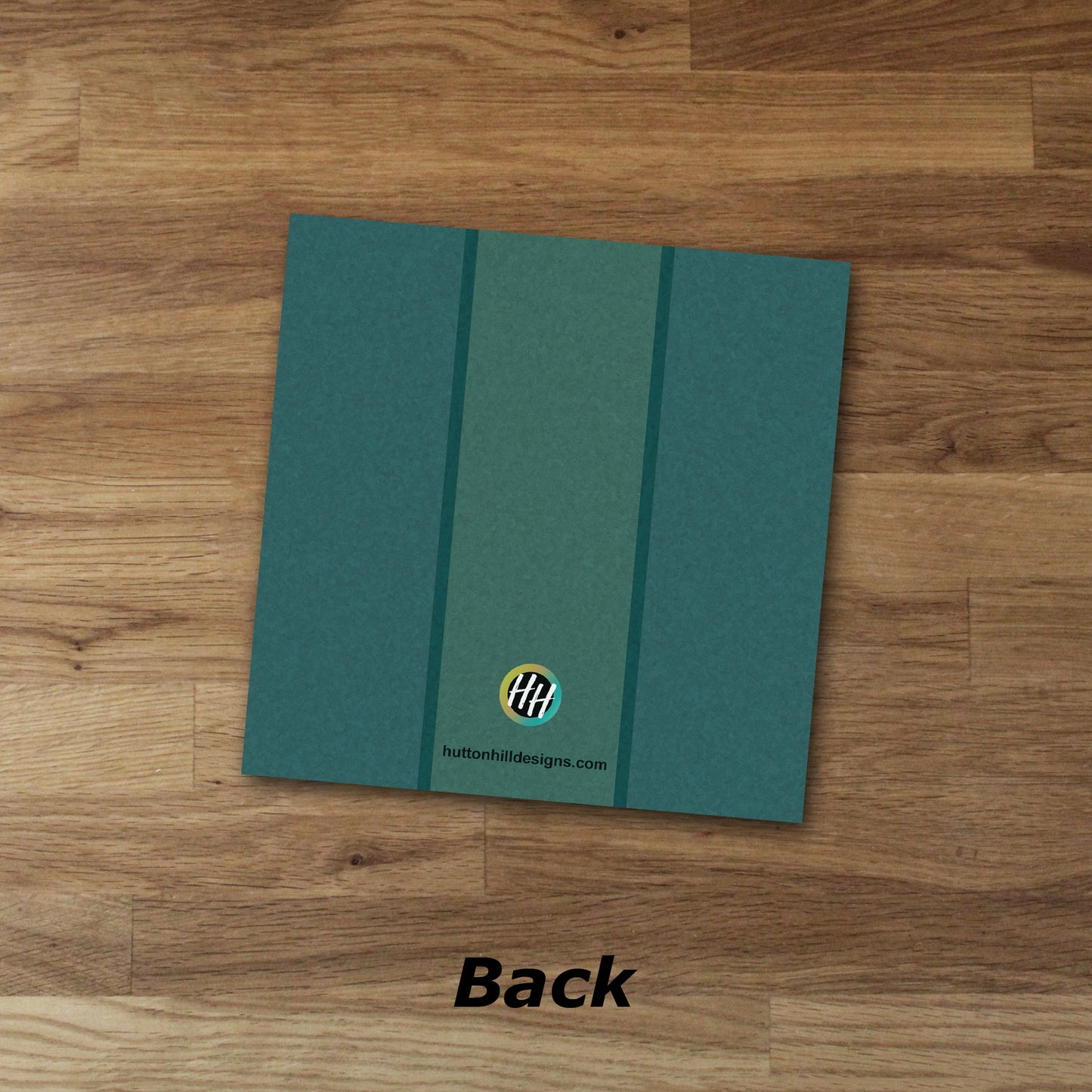 Set of 4 Peacock Feather Designer Greeting Cards