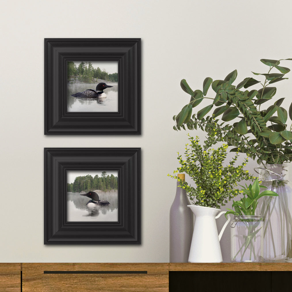 Set of 2 Lake Loon Fine Art Prints, Unframed