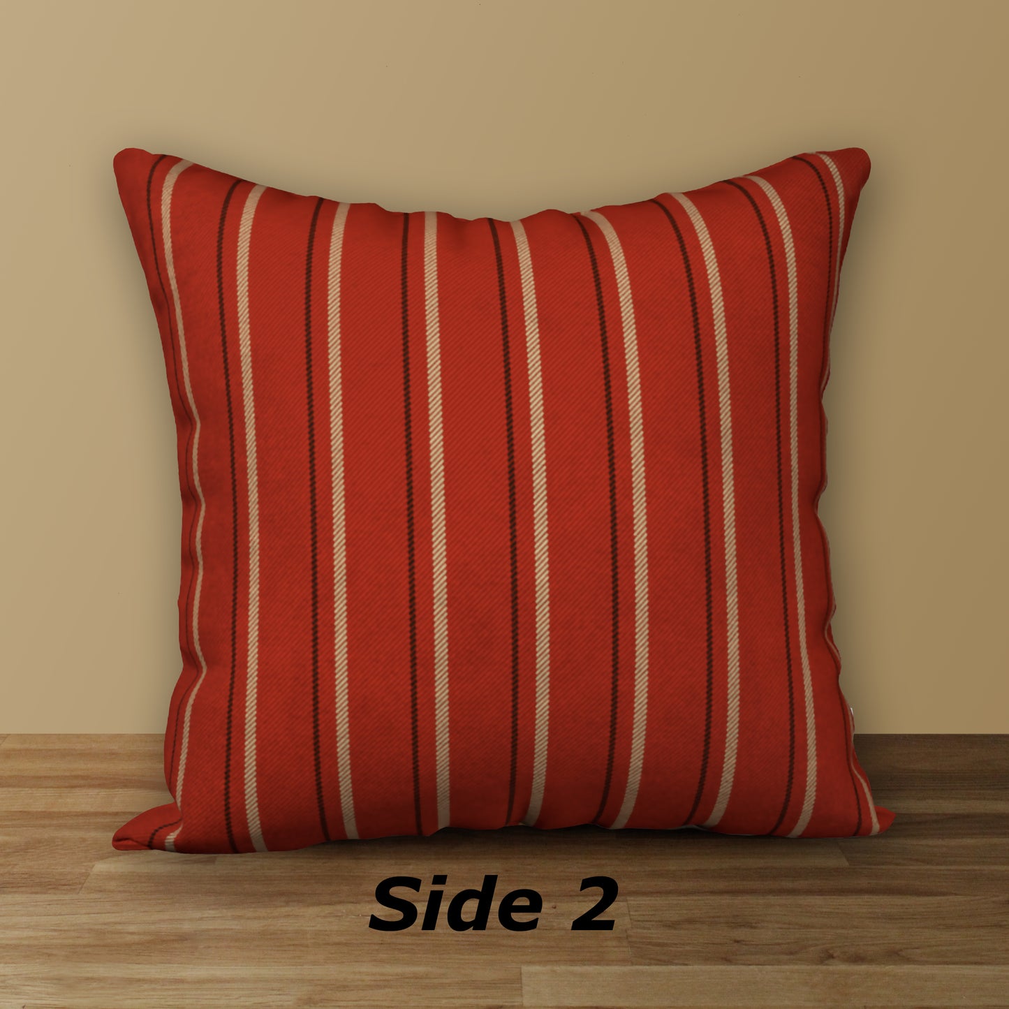 Rhode Island Red Rooster Designer Pillow, 18"x18"