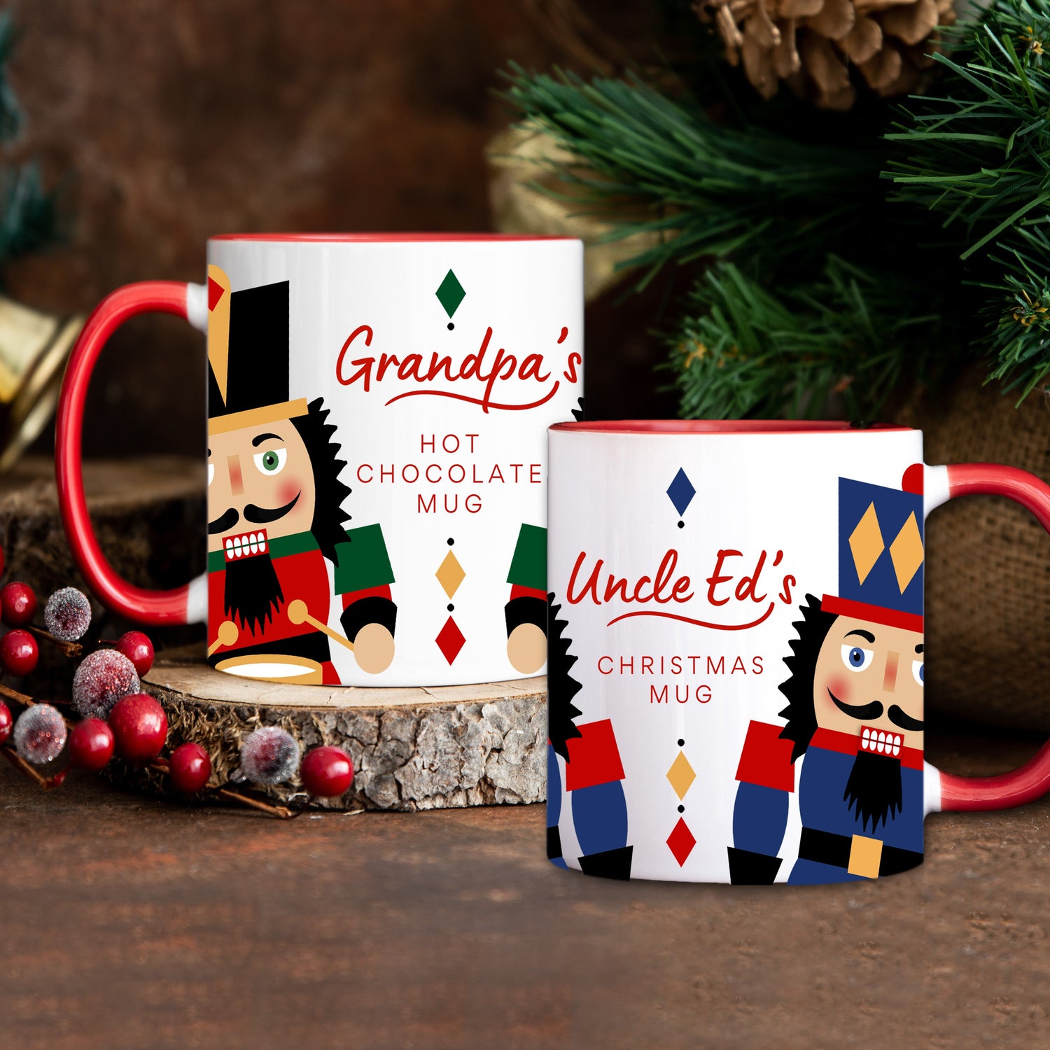 Personalized Christmas Mugs