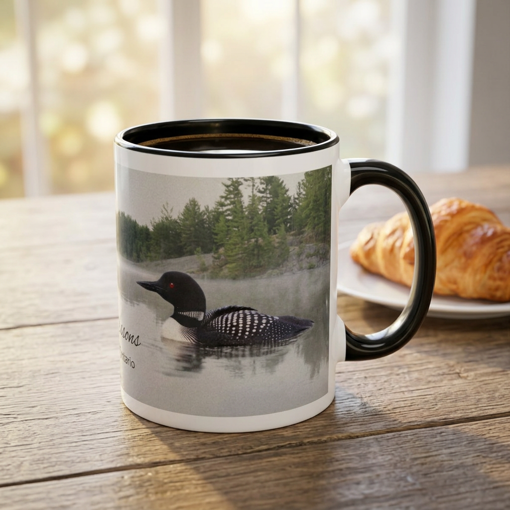 Personalized Lake Loon Mug
