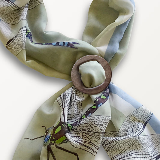 Dragonfly ECO SCARF plus Scarf Ring