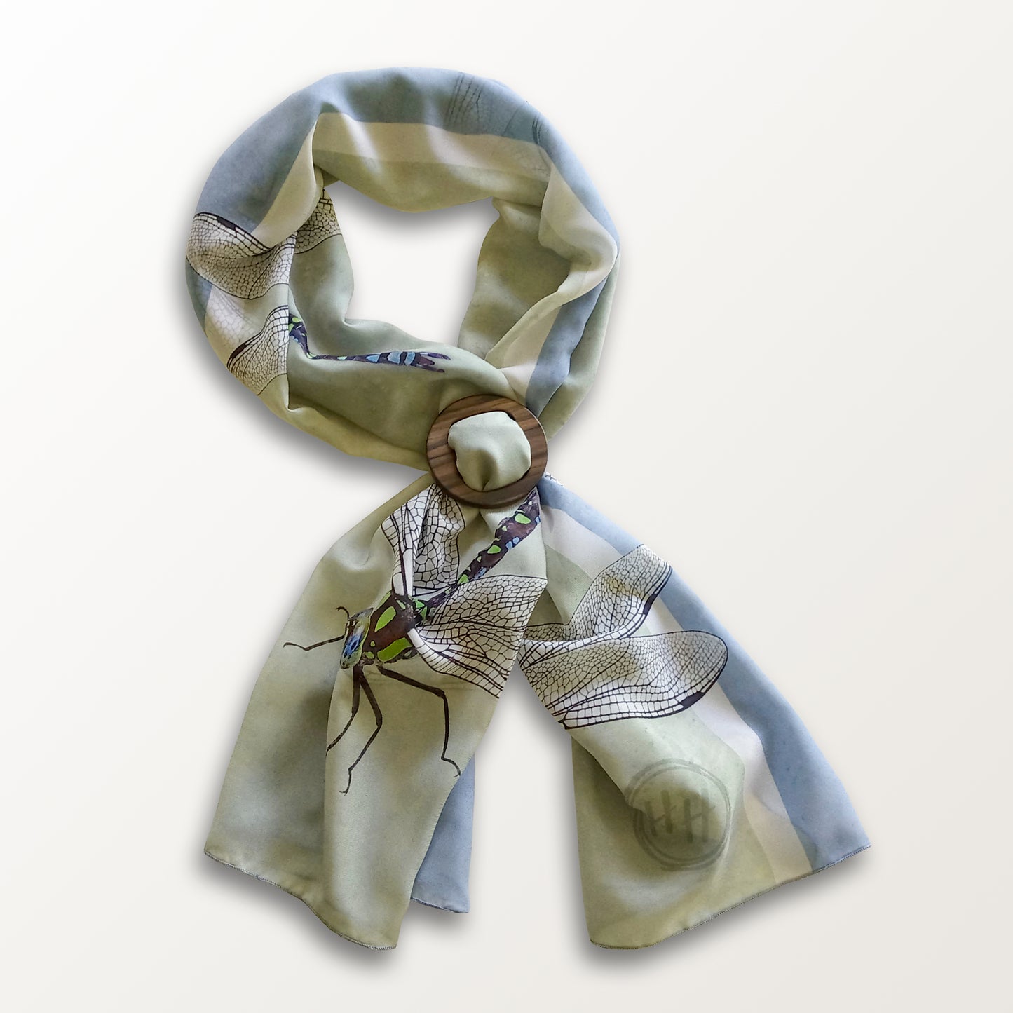 Dragonfly ECO SCARF plus Scarf Ring