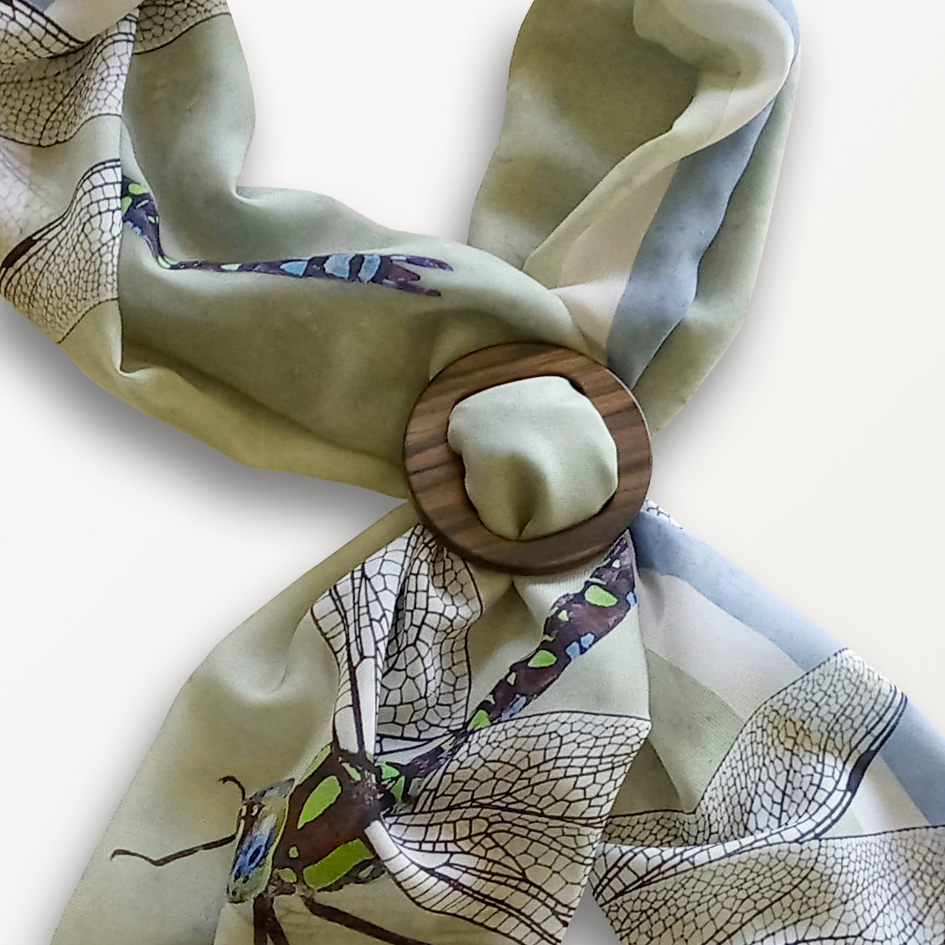 Dragonfly ECO SCARF plus Scarf Ring