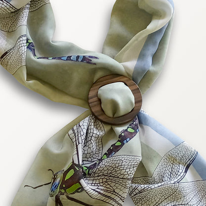 Dragonfly ECO SCARF plus Scarf Ring