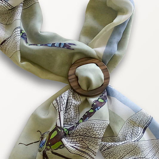 Dragonfly ECO SCARF plus Scarf Ring
