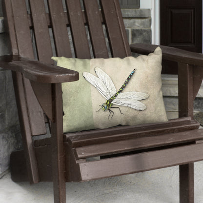 Dragonfly Designer Pillow, 20"x14"