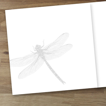 Set of 10 Dragonfly Designer Greeting Cards