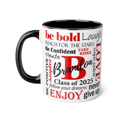 Personalized Graduation Mug, Class of 2025