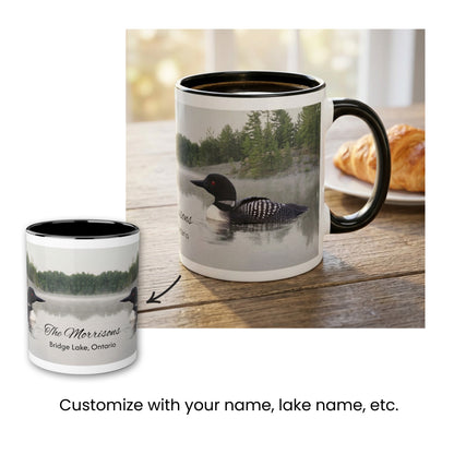 Personalized Lake Loon Mug