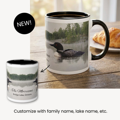 Personalized Lake Loon Mug