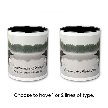 Personalized Lake Loon Mug