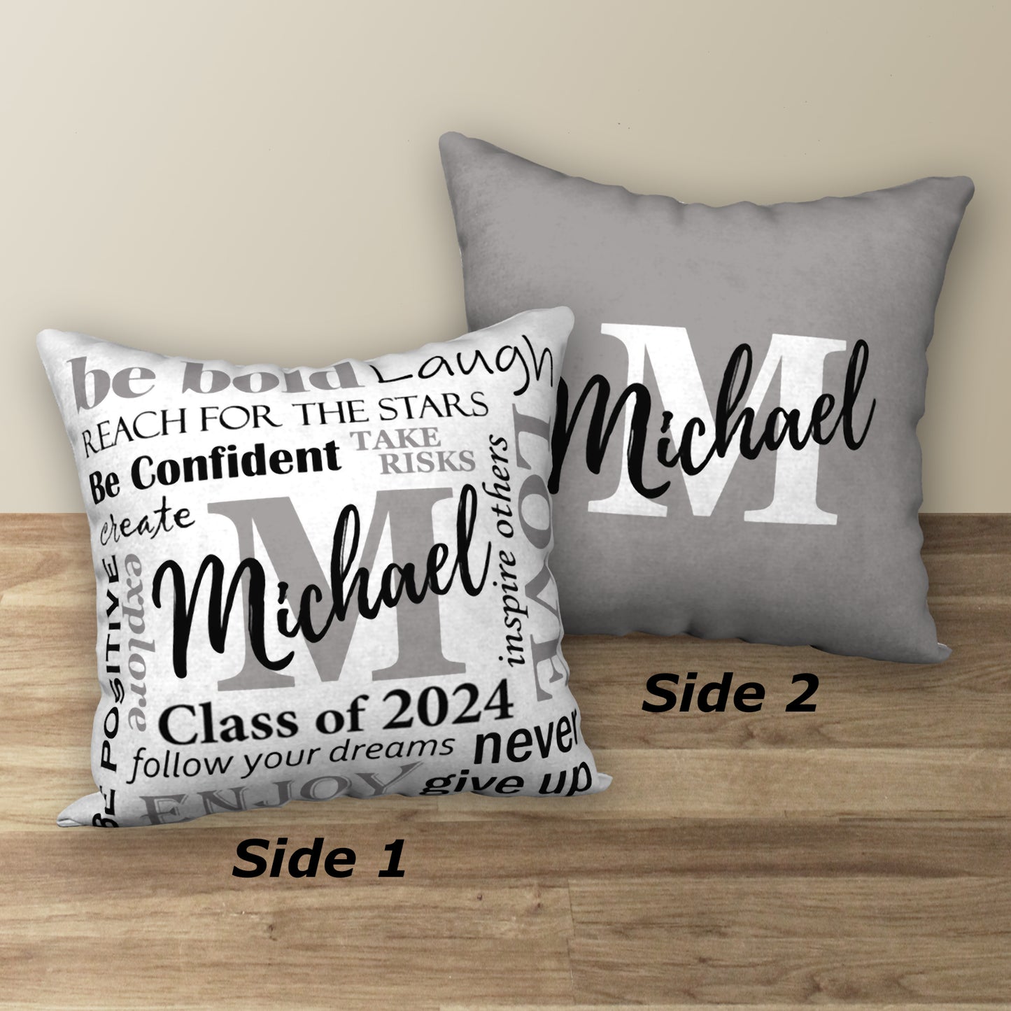 Personalized GRADUATION Class of 2024 Pillow, 18"x18"