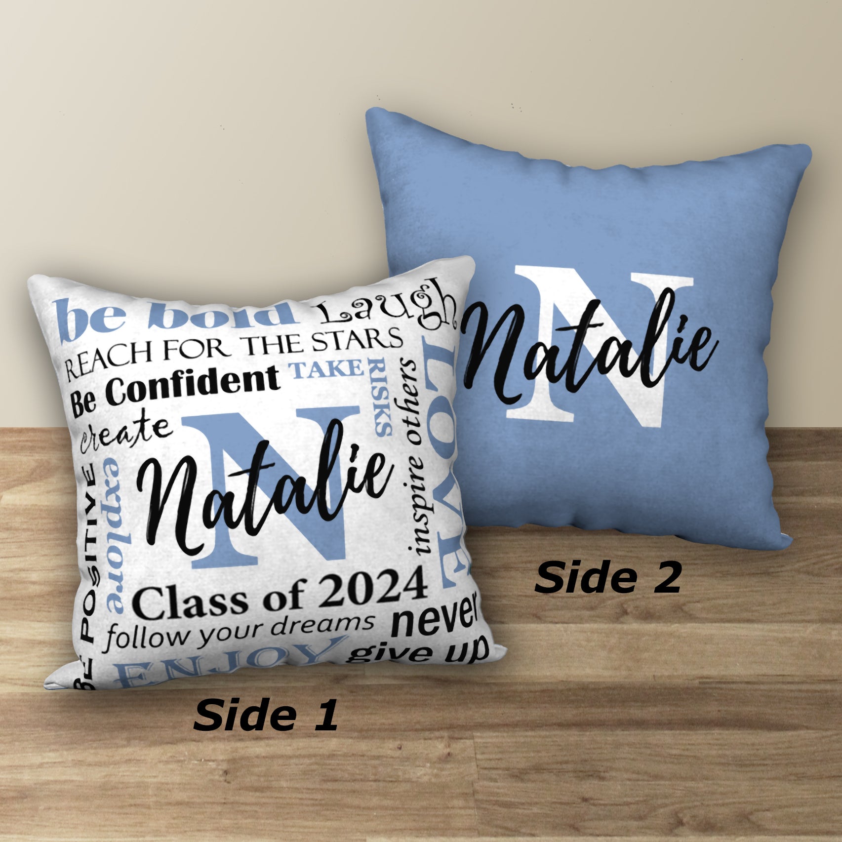 Personalized GRADUATION Class of 2024 Pillow 18 x18