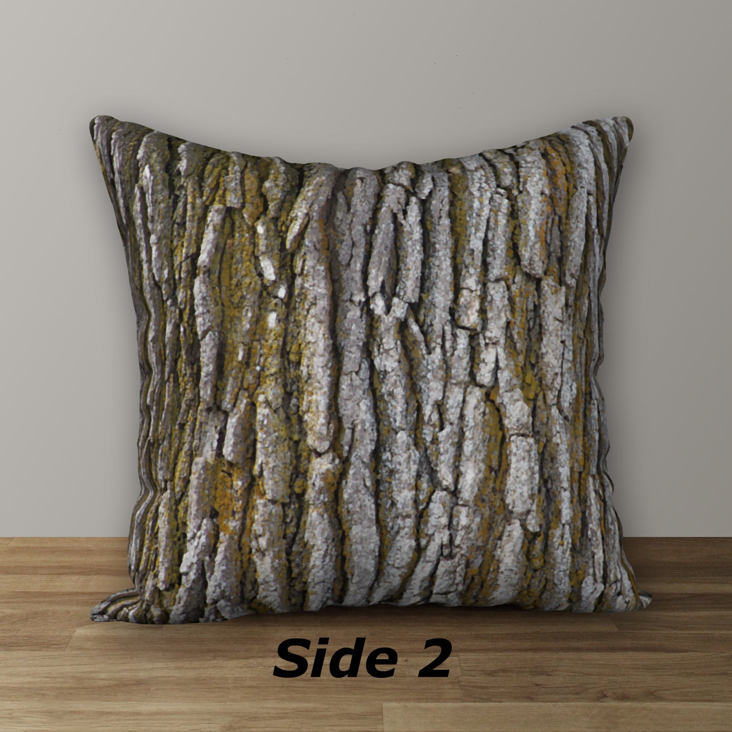 Tree Trunk Designer Pillow, 18"x18"