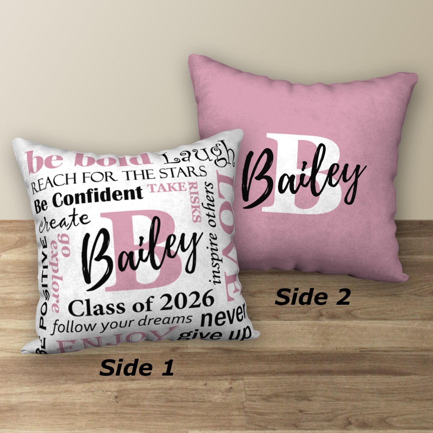 Personalized GRADUATION Class of 2026 Pillow, 18"x18"