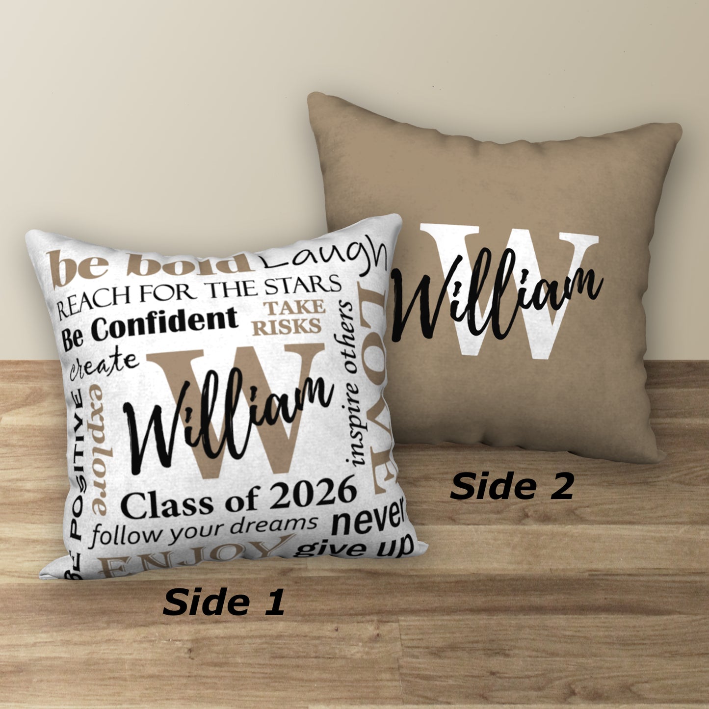 Personalized GRADUATION Class of 2026 Pillow, 18"x18"