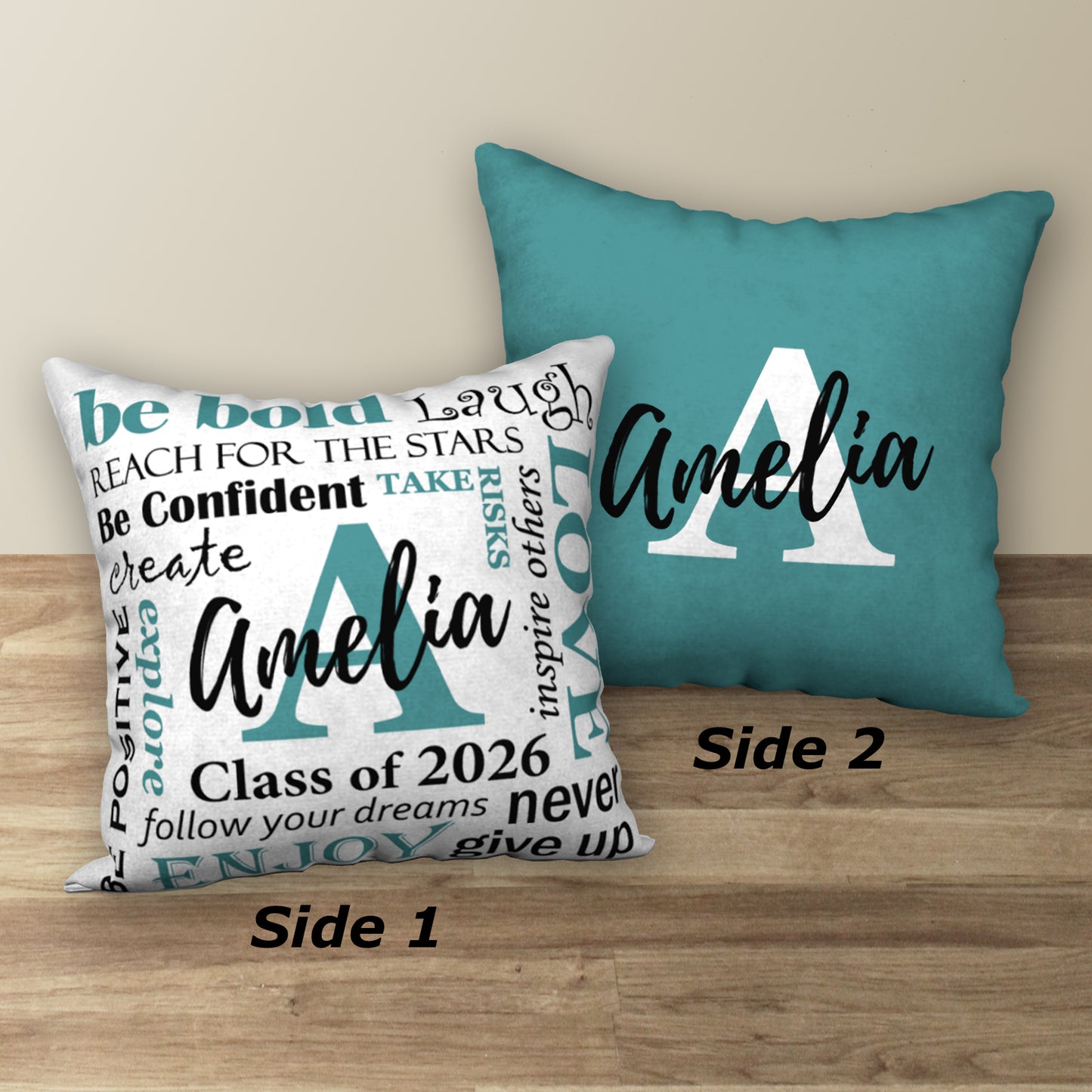 Personalized GRADUATION Class of 2026 Pillow, 18"x18"