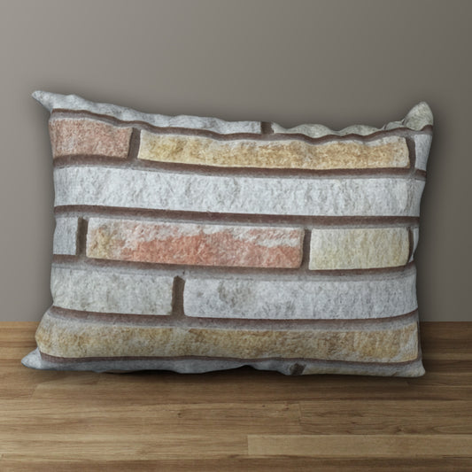Ledgerock Wall Designer Pillow, 20"x14"
