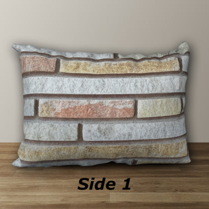 Ledgerock Wall Designer Pillow, 20"x14"