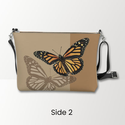 Monarch Butterfly Crossbody Bag
