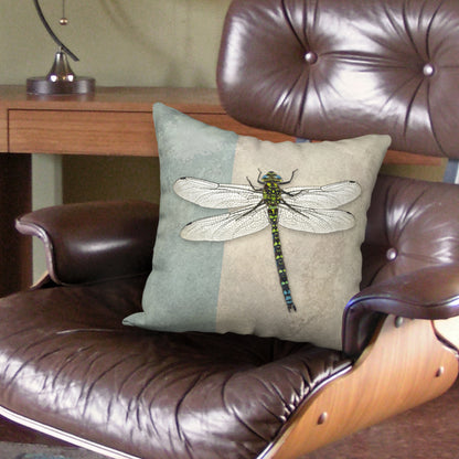 Dragonfly Designer Pillow, 18"x18"