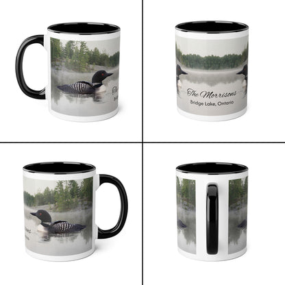 Personalized Lake Loon Mug