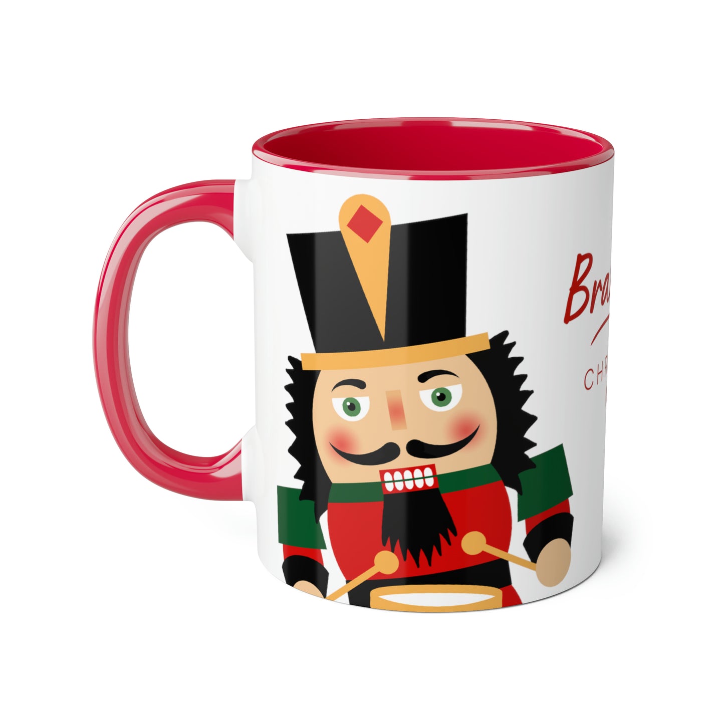 Personalized Nutcracker Drummer Boy Christmas Mug