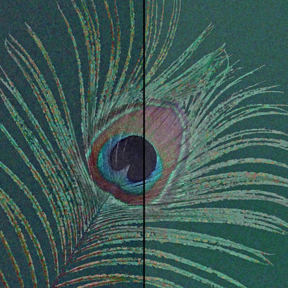 SPECIAL SAVINGS on Peacock Feather Designer Pillows in Lighter, Softer Colors