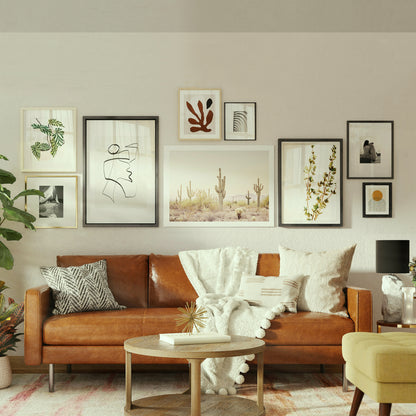 Personalized Gallery Wall Plan (8-12 pieces)