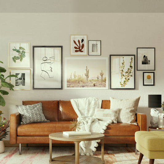 Personalized Gallery Wall Plan (8-12 pieces)
