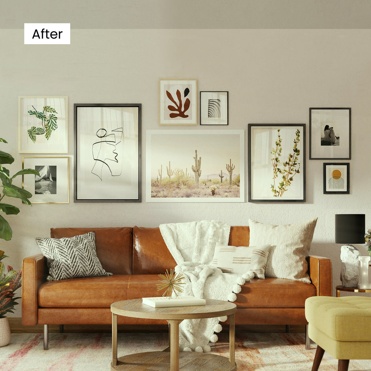 Personalized Gallery Wall Plan (8-12 pieces)