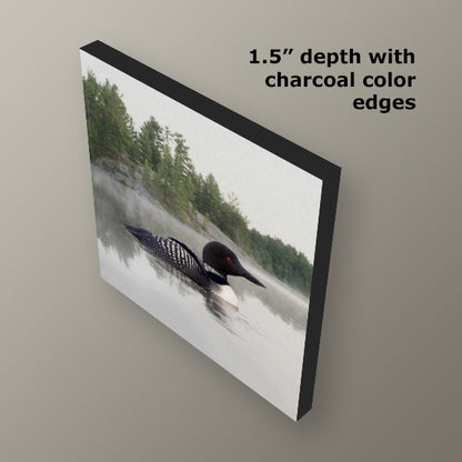 Set of 2 Loon Wrapped Canvas Prints