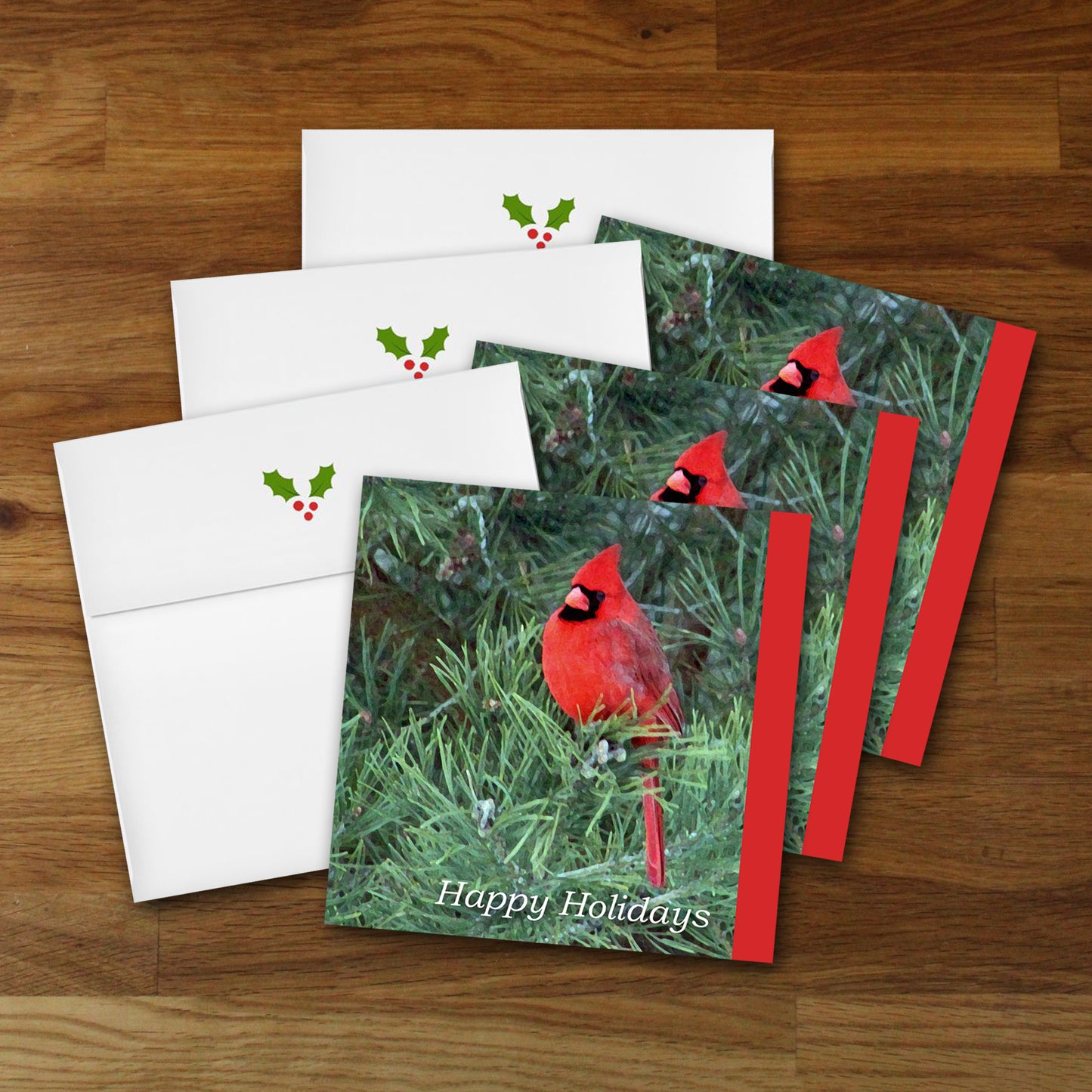 Cardinal Designer Holiday Card