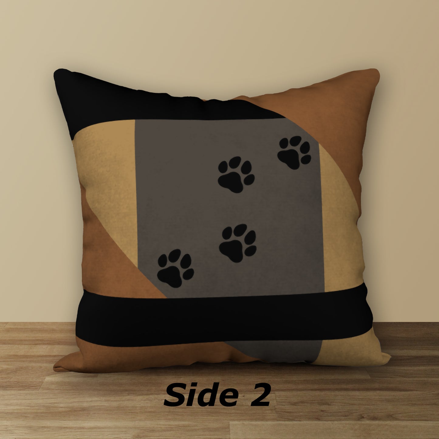 Custom Designer Pet Pillow from Your Photo, 18"x18"