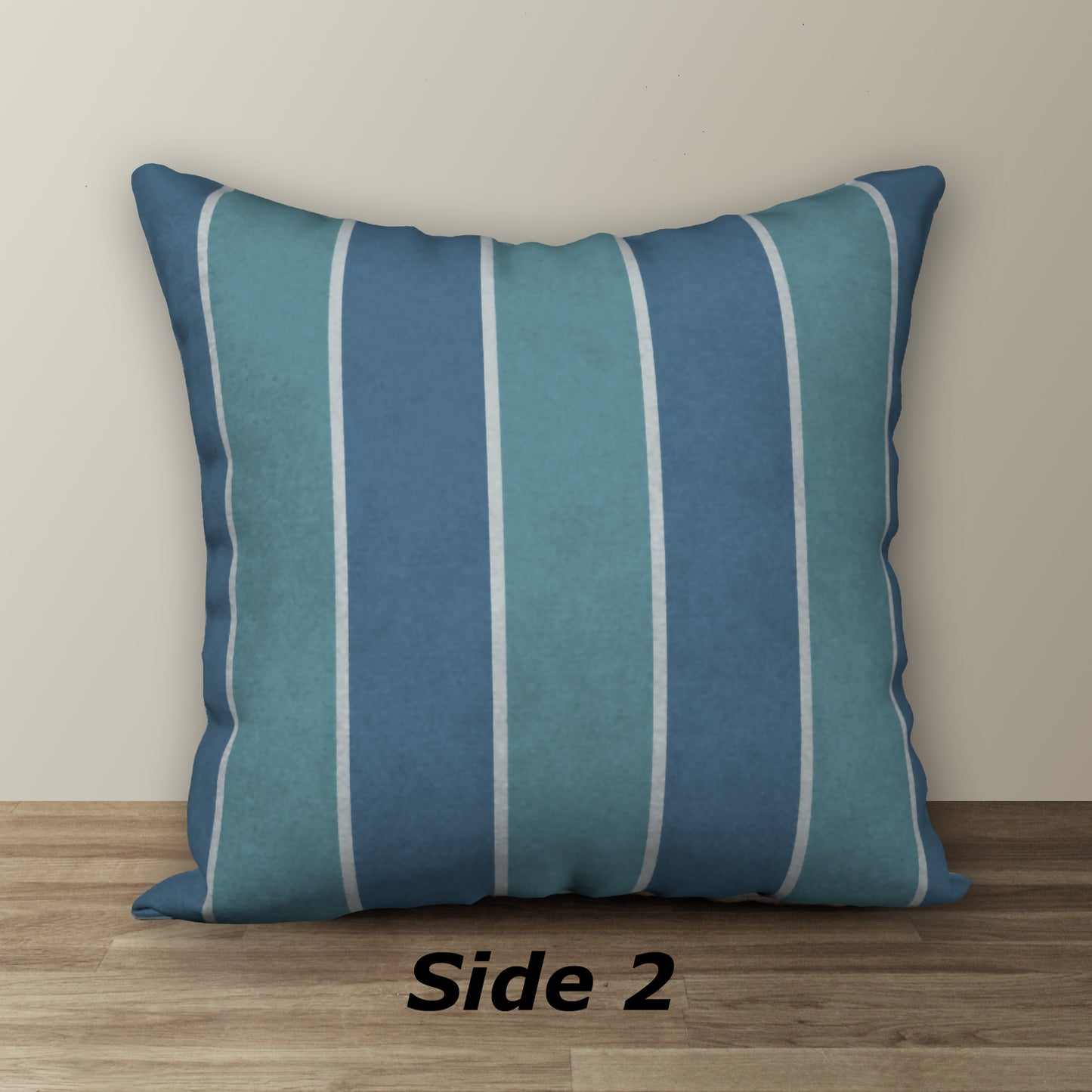 Beach Waves Designer Pillow, 18"x18"