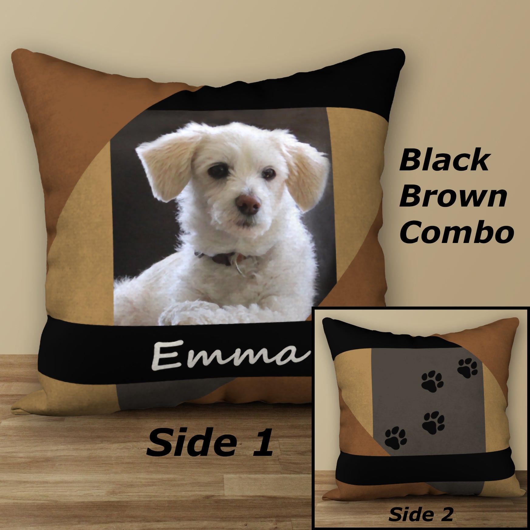 Personalized dog pillow clearance covers