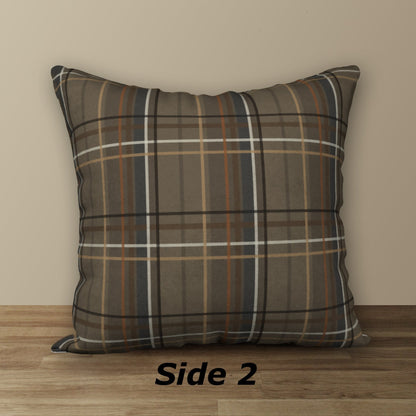Red Fox Designer Pillow, 18"x18"
