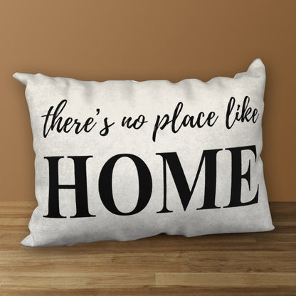 There's No Place Like Home Designer Pillow, 20"x14"