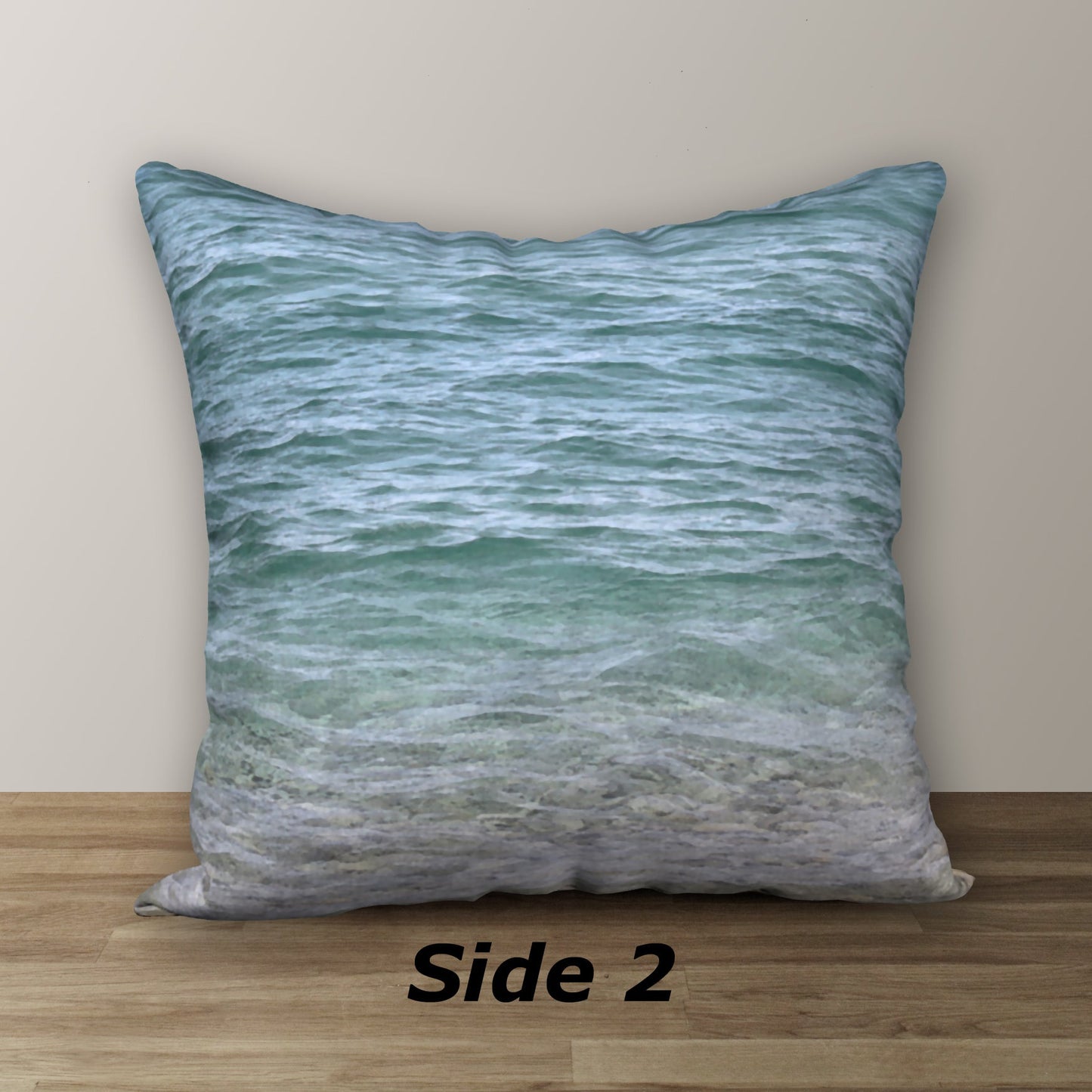 Seagull by the Shore Designer Pillow, 18"x18"