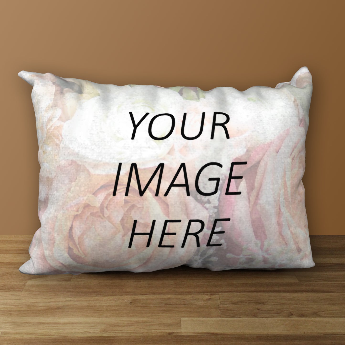Personalized Photo Pillow Made to Order, 20"x14" or 18"x18"